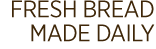 fresh bread